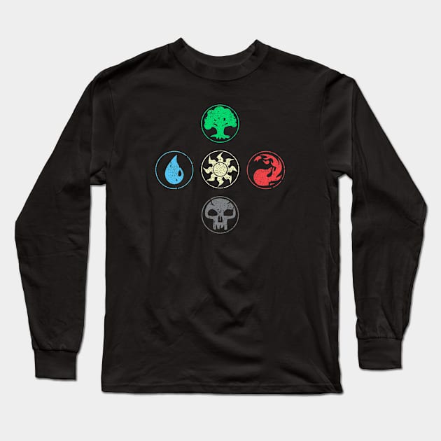 Mana (Variant) Long Sleeve T-Shirt by huckblade